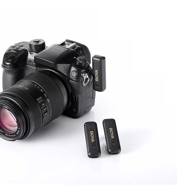 میکروفون بی سیم WM3T2-M2 دو کاربره دوربین | بویا ایران