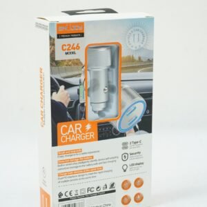شارژر فندكي دو پورت C246 PD-200W ENUJOY