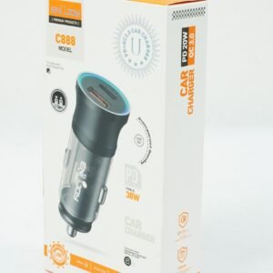 شارژر فندكي دو پورت PD C-888 38W TYPE C ENUJOY