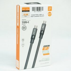 كابل CC-88 TYPE C 65W FAST CHARGE ENUJOY