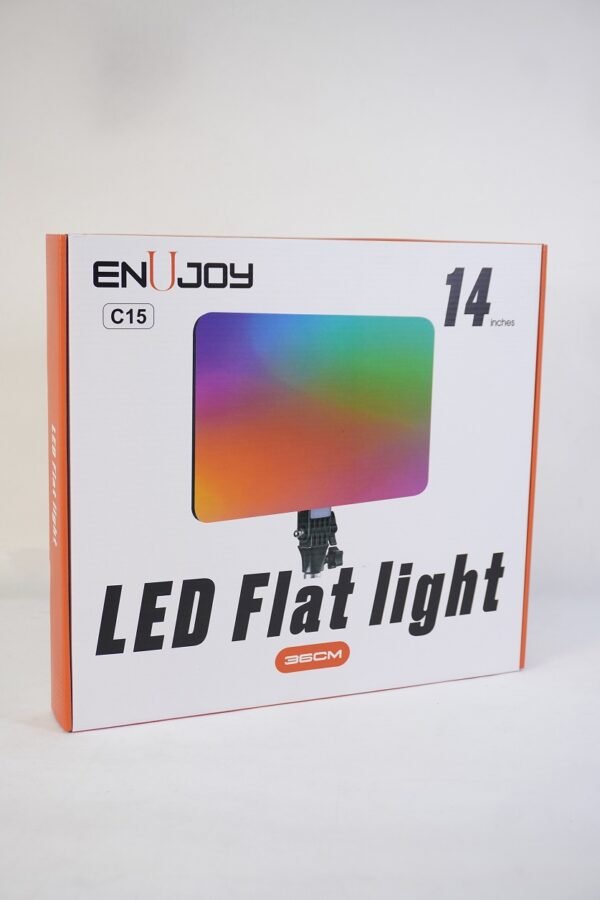 سافت لايت مستطيل افقي RGB 36CM C15 ENUJOY 14INCH - تصویر 2