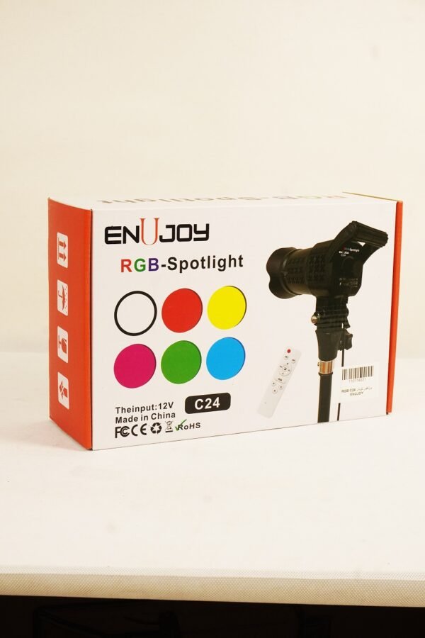 ويدئو لايت لنزدار RGB C24 ENUJOY - تصویر 5