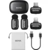 میکروفون Boya Mini 12 | میکروفون بویا مدل Boya Mini 12 Combo مشکی - تصویر 2