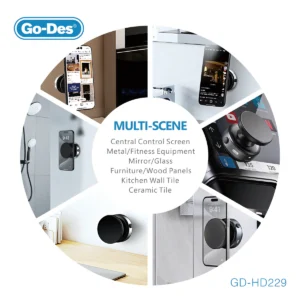 هولدر مگنتی گوشی گودس مدل GO-DES HD-229