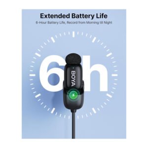 میکروفون Boya Mini 16 تک کاربره آیفونی