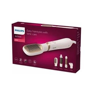 سشوار برس دار حالت دهنده فیلیپس مدل BHA310 سفید