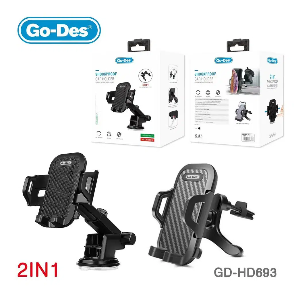 هولدر مگنتی گوشی گودس مدل GO-DES HD-693 - تصویر 2