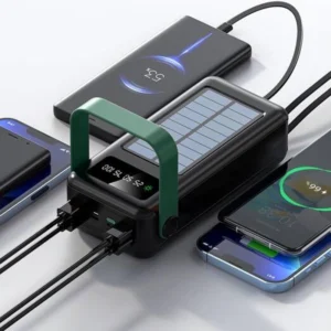 پاوربانک خورشیدی گرین مدل Solar Max ظرفیت ۸۰ هزار میلی آمپر