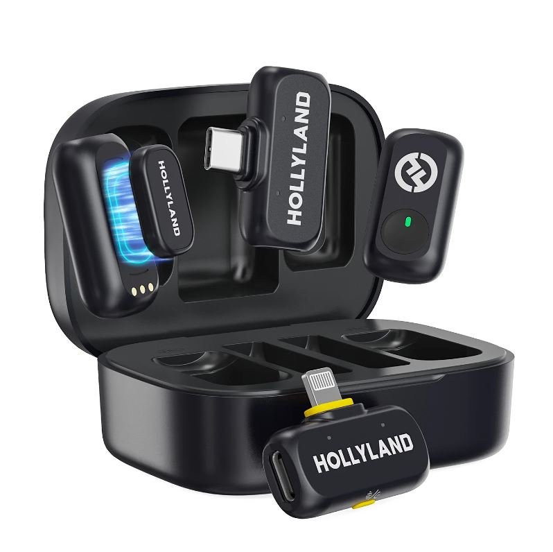 میکروفون یقه ای بیسیم هالیلند مدل Lark A1 Combo