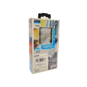 آداپتور شارژر TUBRO تایپ سی Soloffer TC-60 45W
