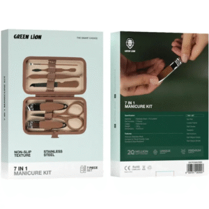 ست مانیکور و پدیکور گرین لاین 7 عددی | Green Lion 7 Piece Manicure set