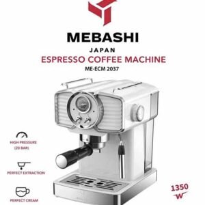 اسپرسوساز مباشی مدل 2037 ظرفیت ۱.۵ لیتر با فیلتر استیل