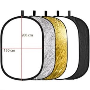 رفلکتور پنج کاره بیضی این یو جوی Enujoy ۲۰۰×۱۵۰ cm reflector