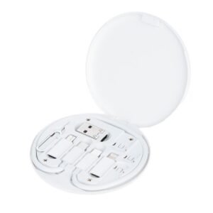 کیت کابل تبدیل همراه با کیس نگهدارنده USB-C to USB-C/Lightning/USB/micro USB cable 0.22 m