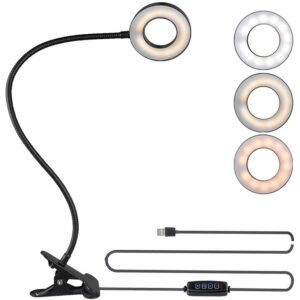 رینگ لایت مدل گیره ای 3.5 اینچی Professional Live Stream Ring Light
