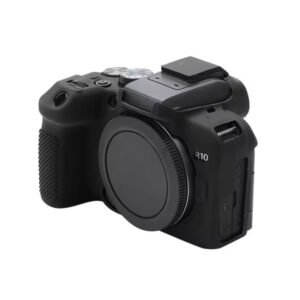 کاور دوربين ژله‌اي مشکي Canon Eos R10 cover